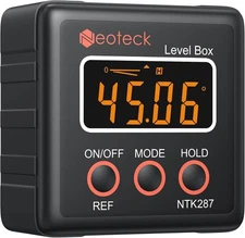 Neoteck Digital Level Box Angle Finder Magnetic Protractor Inclinometer Gauge