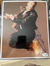 Pete Townshend signed Photo The Who 8x10 autographed Psa Dna coa