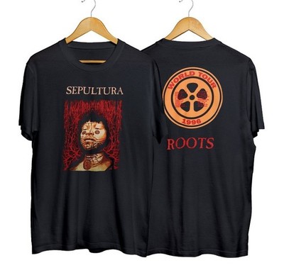 Vintage 1996 Sepultura Roots World Tour Shirt Unisex Cotton S-5XL Gift For Fans