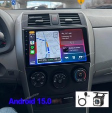 9" Android 15 Car Stereo Radio For Toyota Corolla 2009-2013 GPS Wifi BT Carplay