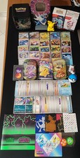 Lotto 200 Carte POKEMON con 20 RARE e ULTRARARE Squishy PIKACHU Mini ALBUM