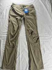 Columbia Women's Sz 6 Long Omni Shade Saturday Trail Straight Leg Pant Tan