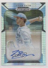 2019 Panini Prizm Draft Picks Auto Hyper Prizm 34/75 Tyler Baum #90 Auto 0x1
