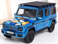 1:18 for Almost Real for Mercedes Benz for G63 W463 for Metallic Blue LTD 504PCS