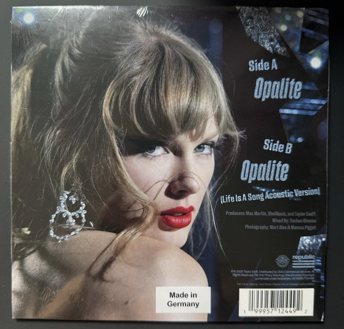 7" Vinyl Single Taylor Swift Opalite