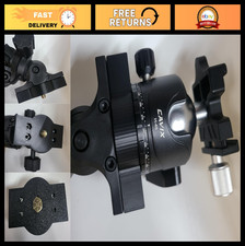 Arca Swiss Compatible Ball Head Mount for Tripod, 3/8" Quick Release Plate