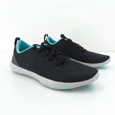 Under Armour Women 7.5 Street Precision Sport Sneakers Elemental Black NEW FLAW