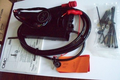 JOHNSON EVINRUDE REMOTE CONTROL BOX SIDE MOUNT WITH TRIM TILT 1979-95 432716 NEW