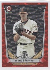 2014 Bowman Draft Top Prospects Red Ice 61/150 Chris Stratton #TP-79 z6b