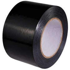 Vapor Barrier Tape, 3" Polyethylene Tape Black Seal Tape for Crawl Space, Und...
