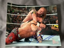 HEATH SLATER SIGNED 8x10 PHOTO RARE WWE WWF WCW WRESTLEMANIA USA AUTO COA