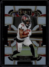 2023 Panini Select Silver Prizms #94 Trey Palmer Tampa Bay Buccaneers Rookie