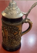 7” Tall Beer Stein Vintage Original Gerzit Gerz Made In West Germany Pre-Owned