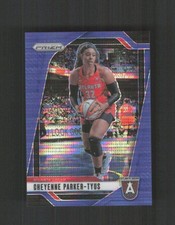 2024 Panini Prizm WNBA #114 Cheyenne Parker-Tyus Blue Pulsar Prizms #/199