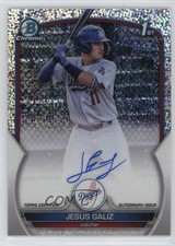 2023 Bowman Chrome Prospect Speckle Refractor 202/299 Jesus Galiz Auto 0qc1