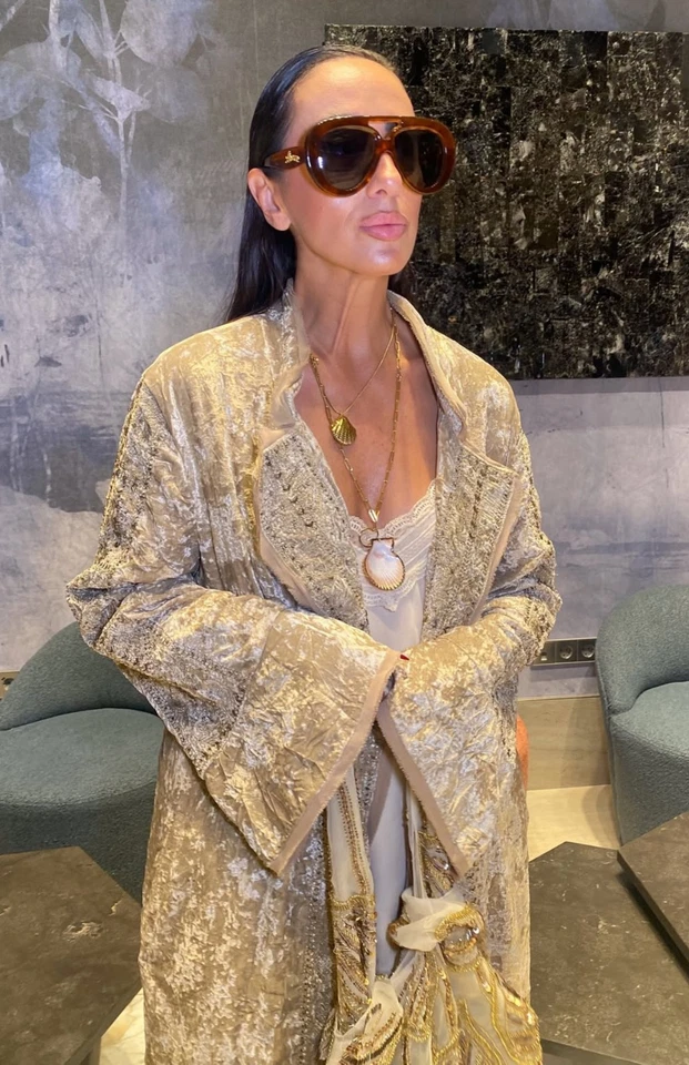 ZARA ZW LIMITED EDITION EMBROIDERED VELVET KIMONO NEW FW25/26 XS-XL REF 2903/248 - Image 2 of 4