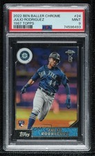 2022 Chrome Ben Baller Edition 1987 Topps Baseball Julio Rodriguez PSA 9 10vb