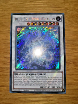 Yugioh Blue Eyes Spirit Dragon RA02-EN030 Secret Rare English 1st Edition