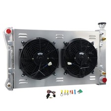 4-row Full Aluminum Radiator 88-97 Chevy Ck 1500 2500 3500 5.05.7l V8 4-row Full Aluminum Radiator 88-97 Chevy Ck 1500 2500 3500 5.05.7l V8