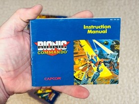 Bionic Commando (gioco Nintendo NES) completo CIB - autentico - testato