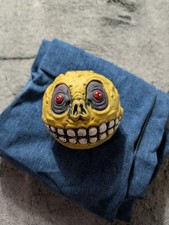 Kidrobot Madballs Skull Face Yellow