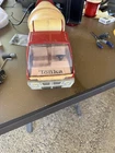Tonka Cement Mixer Truck Vehicle, Red & Beige Cement Mixer