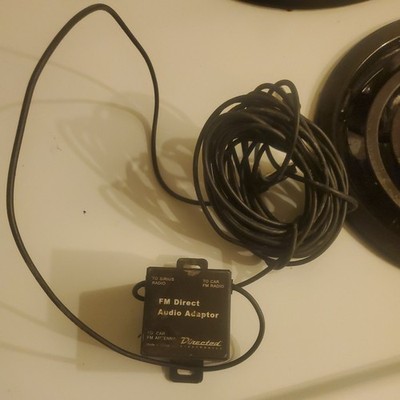 Sirius Satellite Radio Wired FM  Modulator Directed Electronics headphone jack
