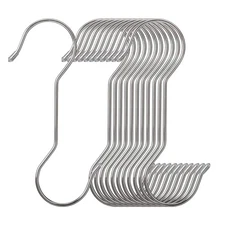 12 Pack 7.9 Inch Extra Long Shower Curtain S Hooks Stainless Steel Heavy Duty...