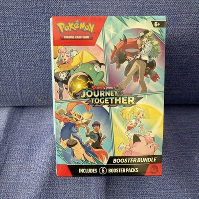 Pokemon TCG Journey Together Booster Bundle SEALED - 6 Booster Packs