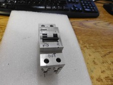 Siemens Model: 5SX22 Two Pole Circuit Breaker.