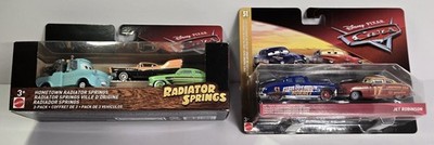   Disney Pixar Cars Radiator Springs 3-Pack + Jet Robinson 2-Pack Neuf / New