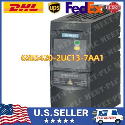 New Siemens 6SE6 420-2UC13-7AA1 6SE6420-2UC13-7AA1 MICROMASTER420 without filter