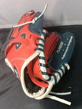 RAWLINGS Red  Black Youth Baseball Glove, Players Series Mitt PL90SN ESBS5