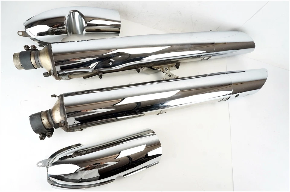 Honda GL 1800 F6B Goldwing Bagger 12 16 marmitte silenziatori terminali scarico - Immagine 2 di 4