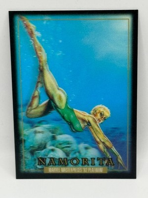 2024 UPPER DECK MARVEL MASTERPIECES '92 PLATINUM #56 NAMORITA LENTICULAR
