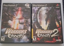 2 Game Lot Warriors Orochi 1 And 2 Sony PlayStation 2 PS2 KOEI Action Bundle