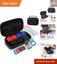 High-Capacity CFexpress  SD Card Case with Scratch-Resistant Protection