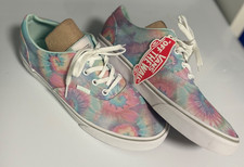 BNIB HTF VANS Doheny TIE DYE Soothing Sea Lace Tie Sneaker Size 10 Women  s