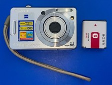 Sony Cybershot DSC-W55 Digital Camera - ERROR - For Parts Or Repair