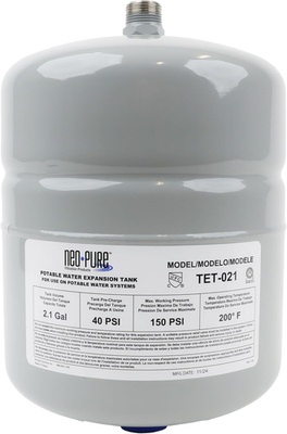 #ad Neo Pure 2.1 Gal Thermal Expansion Tank 3 4quot; MNPT – Maintains Safe Pressure fo $38.57