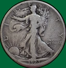 1923-S Walking Liberty Half Dollar Fine F Coin #35754