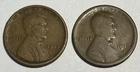 1910 S & 1918 S Lincoln Wheat Penny 2 Coins