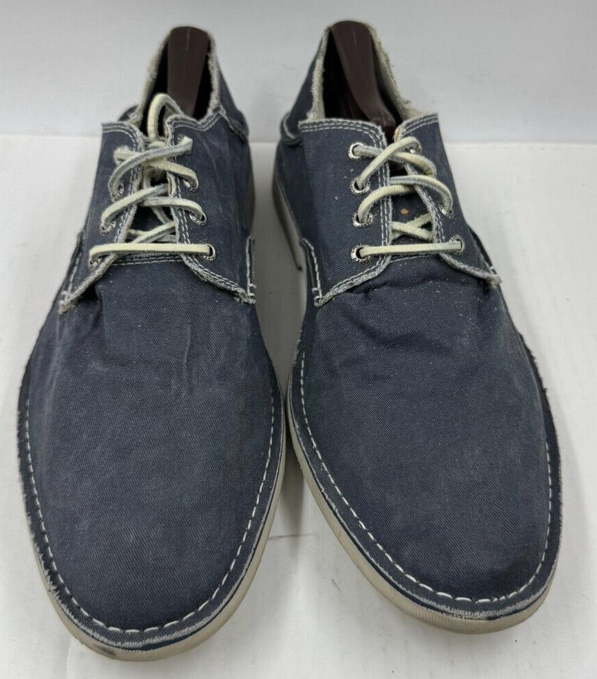 SAOLA Sperry Top Sider Scarpe Uomo 12 Nero Punta Tinta Unita Sts10712