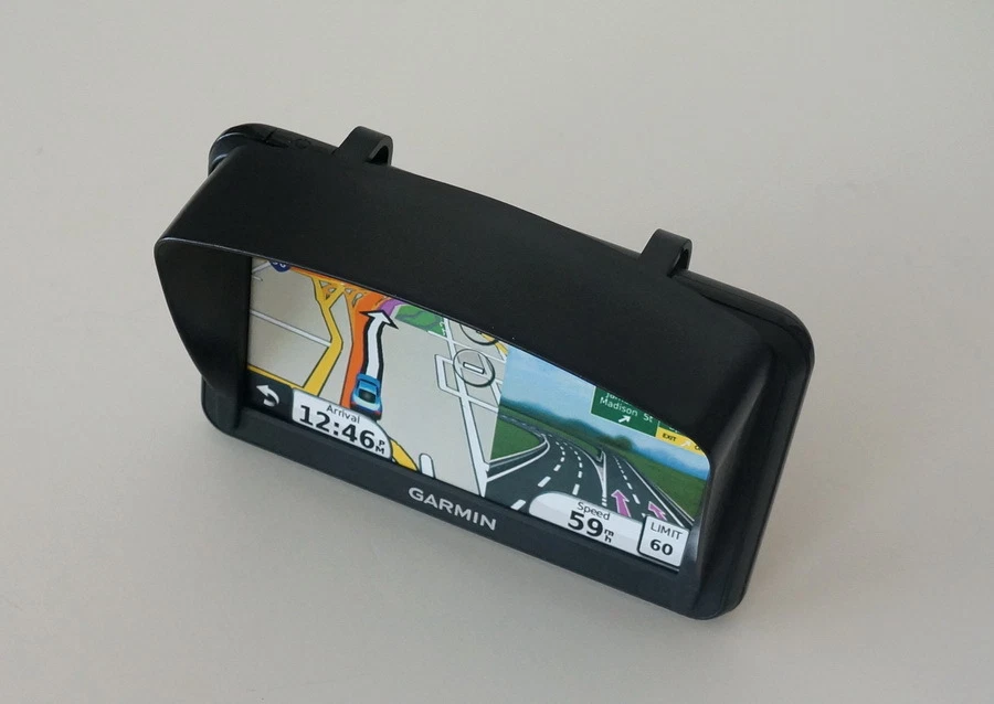 Sun Shade Glare Visor shield Garmin Nuvi GPS 2597LMT 52 54 3597LMTHD 42 44 LM  - Image 3 of 4