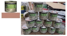 WOOD FILLER, SOLVENT-BASED, CEDAR 6 OZ/0.25 Pint  FAMOWOOD ® 36141108 (13-PACK)