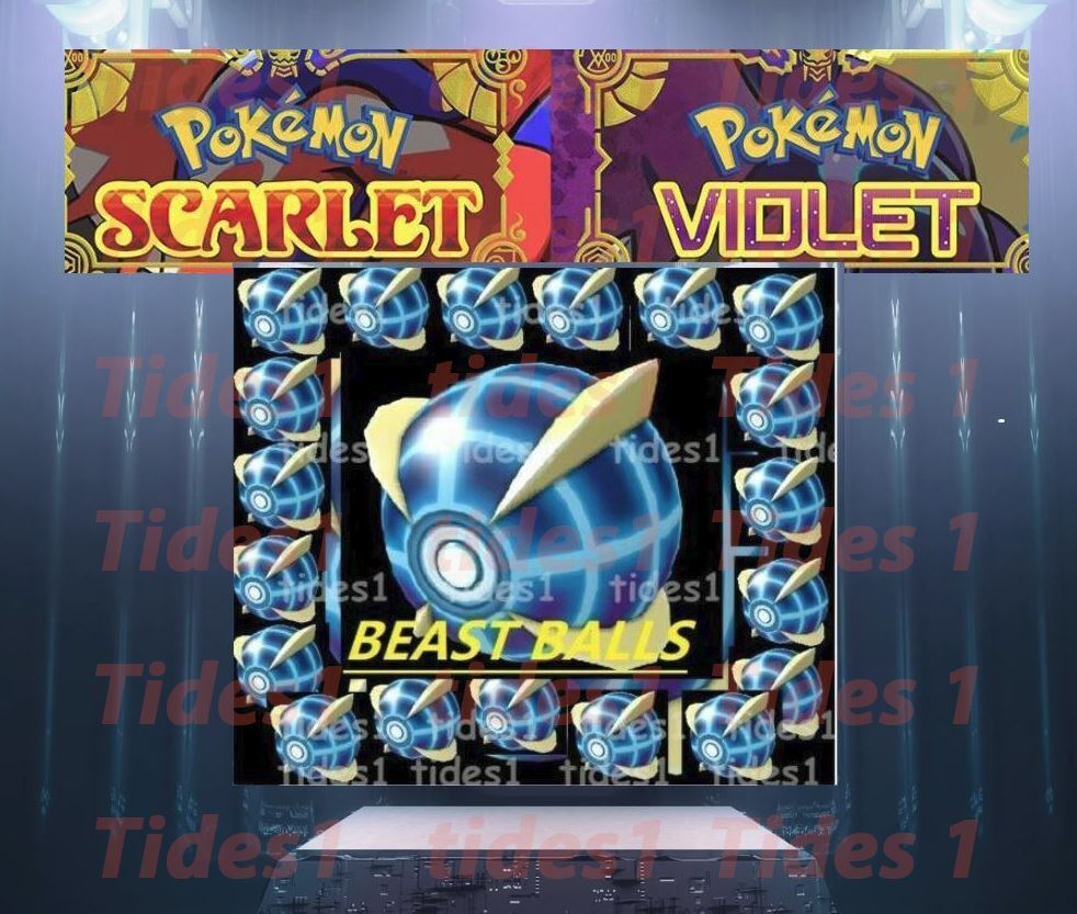 Pokemon Scarlet and Violet Held Item Beast Ball – Pokemon4Ever