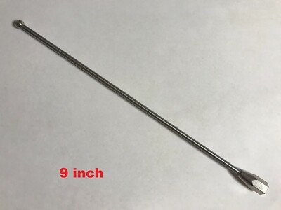9'' Stainless Steel Antenna Mast Power Radio AM/FM for Ford EcoSport 2018-2022
