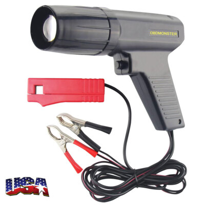 Engine Timing Light Gun 12V Ignition Auto Timing Tester for Car Motorcycle Marin