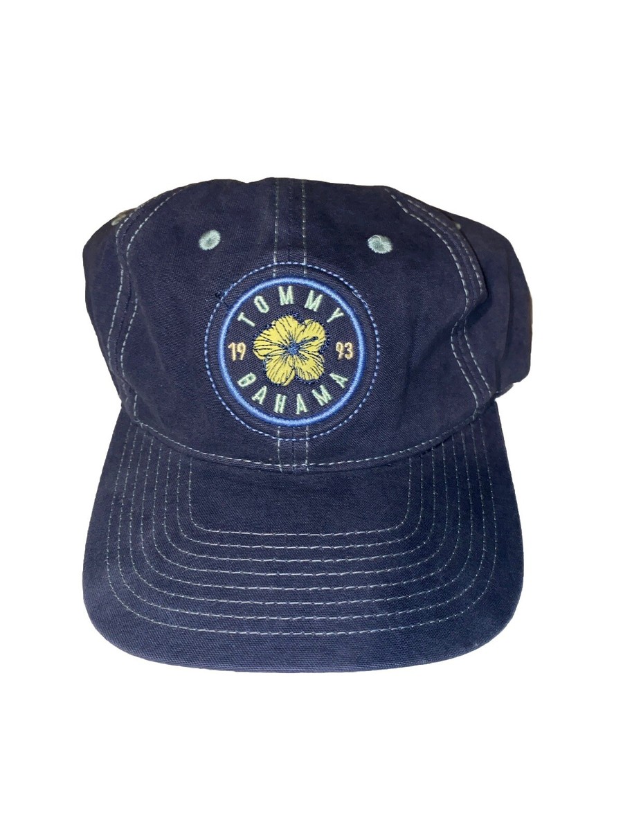 Tommy Bahama Albatross Flower Cap Tommy Bahama White Floral Flower - America Flag Baseball Hat  main image 4