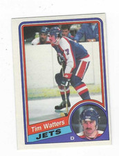 1984-85 O-PEE CHEE TIM WATTERS #350 WINNEPEG JETS